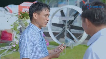 Quạt composite sản phẩm vượt trội trong công nghệ làm mát