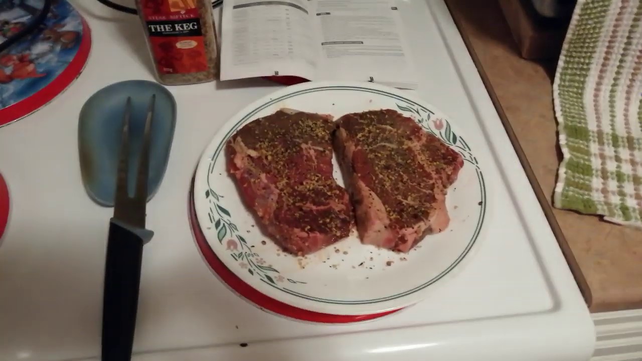 MAKING BEEF STEAKS! - T-fal Easy Fry Compact Air Fryer - YouTube