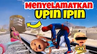 Upin Ipin Diculik Sama Spiderman, Putri Duyung Sedih