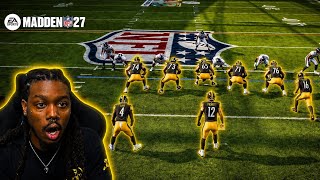 First Time Playing Madden 27 Ultimate Team!  PLAYOFFS! $200 MUT SQUAD! Steelers Theme Team!