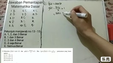 [Pemantapan Simak UI 2020] Matematika Dasar Intensif II (part 3)