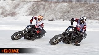 Harley-Davidson Ice Racing featuring the H-D Street