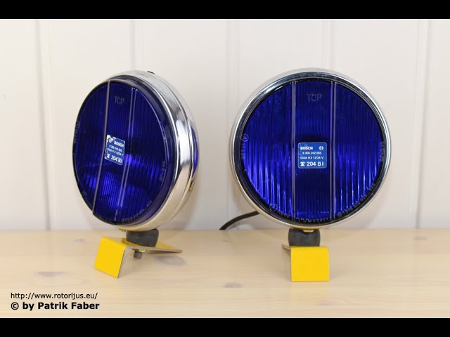 LED-MARTIN® XR20 ECO Rundumleuchte - blau - Magnet - AKKU - 220km