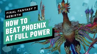 FF7 Rebirth: How to Beat Phoenix at Full Power screenshot 1