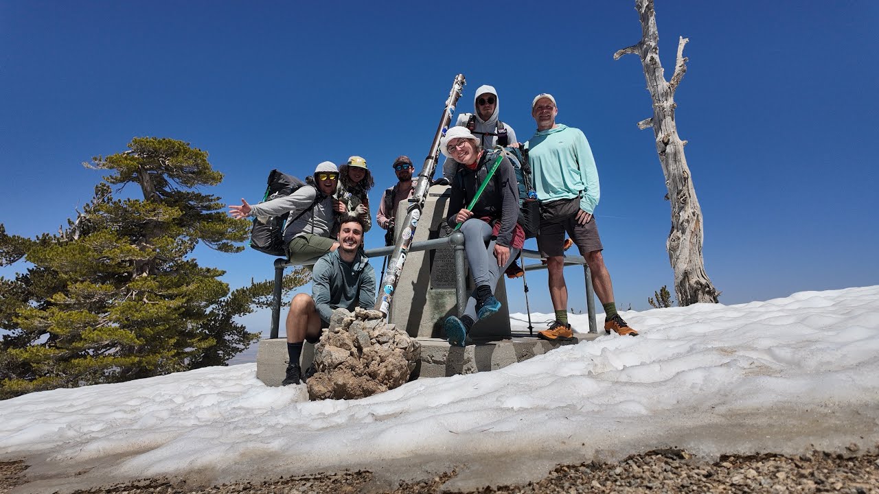 PCT 2025 | 5.týden- Wrightwood, Mount Baden-Powell, 1.trailmagic!