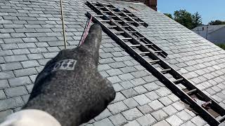 Roofing: Torque Resistance for Sling Techniques for Ladders with a Single Slator at the Bottom. Roofing: Torque Resistance for Sling Techniques for Ladders with a Single Slator at the Bottom.