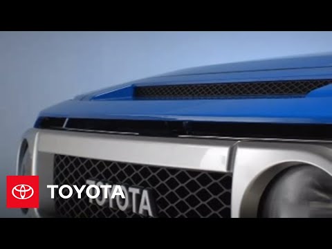 2007 2009 Fj Cruiser How To Hood Release Toyota Youtube