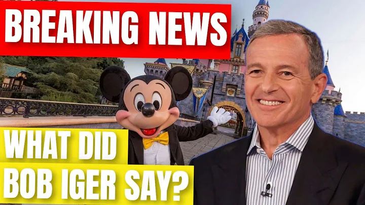 BREAKING NEWS Bob Iger Addressed Disney Employees And This Is What He Had To Say
