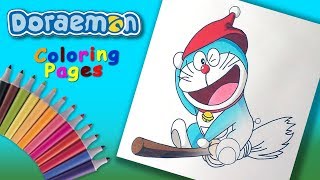 Coloring Book #Doraemon Animation Cartoon #ForKids #ColoringPages screenshot 5