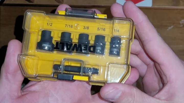 Dewalt Compact Impact Socket Set is Really Nice!