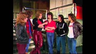 Saga 1981 - TV Interview - Westfalenhalle Dortmund