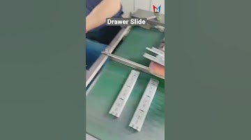 Drawer slides in Production | China factory | Furniture hardware #shorts