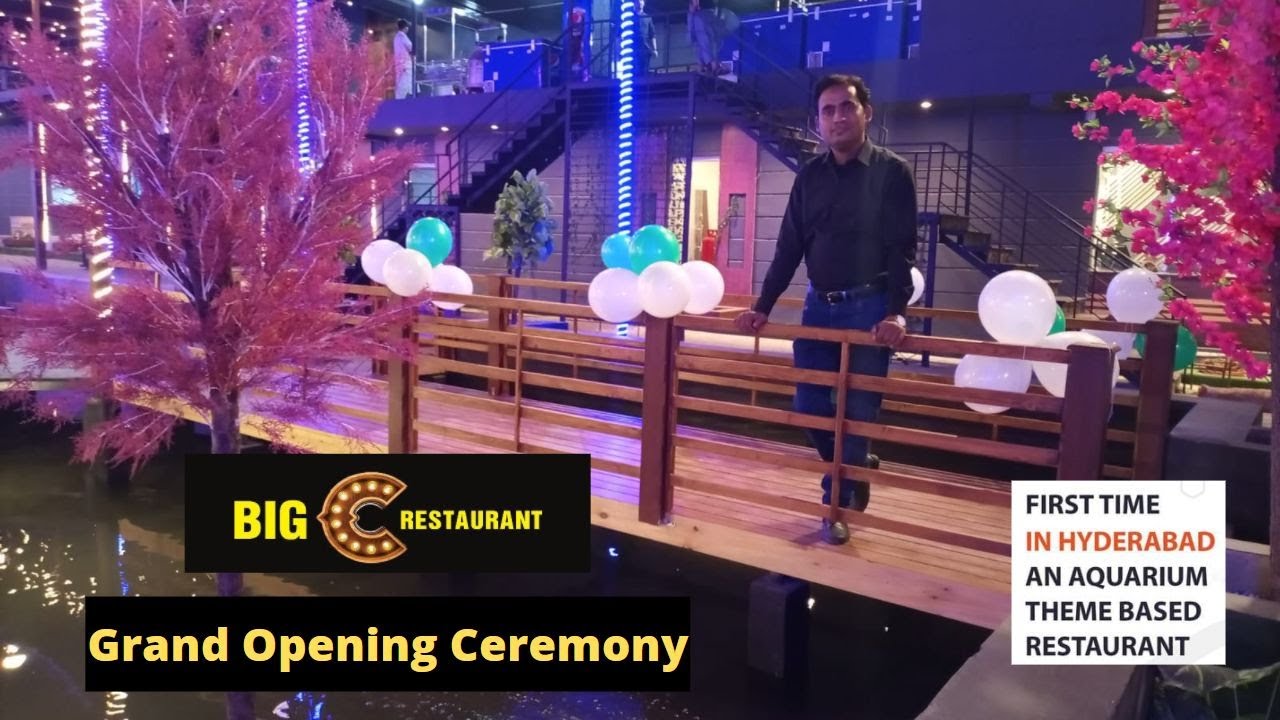 Grand Opening Big C Restaurant🌊 🐟 Hyderabad || Big C Restaurant  Bypass Hyderabad || Hyderabad Vlogs