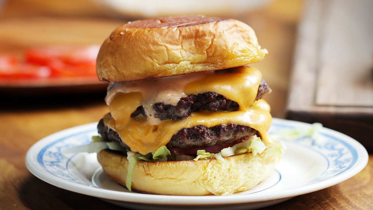 Image result for double cheeseburger