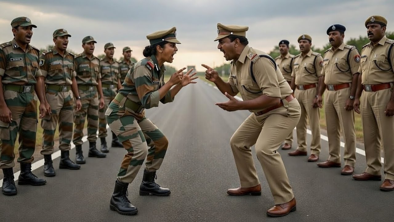 “दरोगा ने महिला कर्नल को रोका…😡 अगले ही पल सामने आई ऐसी सच्चाई कि सब हैरान रह गए!”