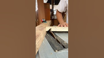 Kĩ thuật độc đáo với máy cưa. #diy #tools #tips #woodworking