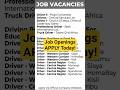 DRIVING JOBS: Pwani Uni, JimCab & More!