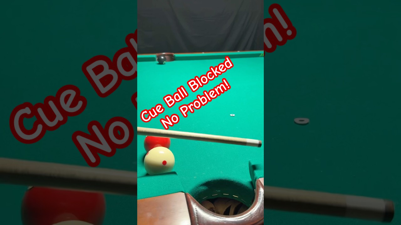 I Shouldn’t Have Made This 8 balll . Neat Pool Table Trick Shot