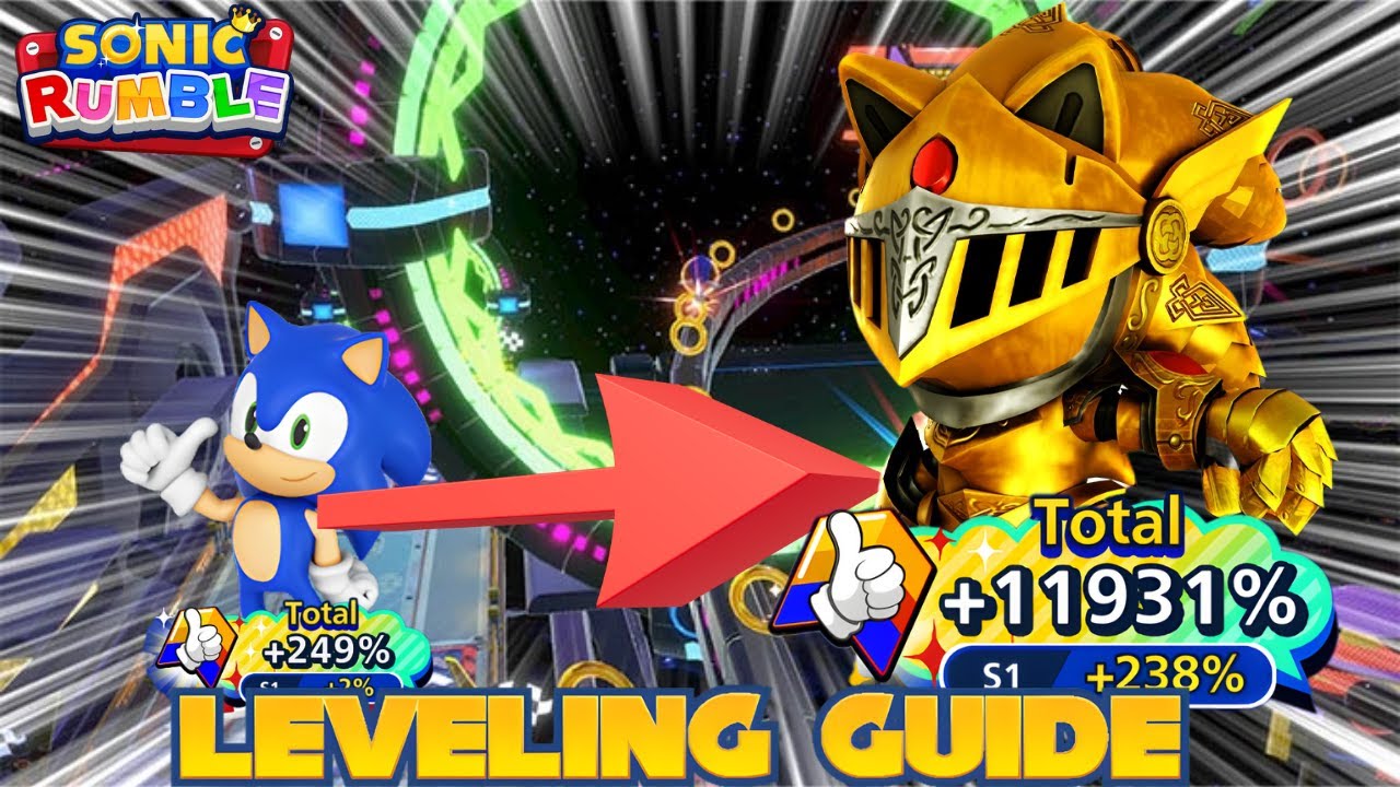 Бонус за повышение счёта! Руководство по увеличению скинов и друзей (Sonic Rumble)