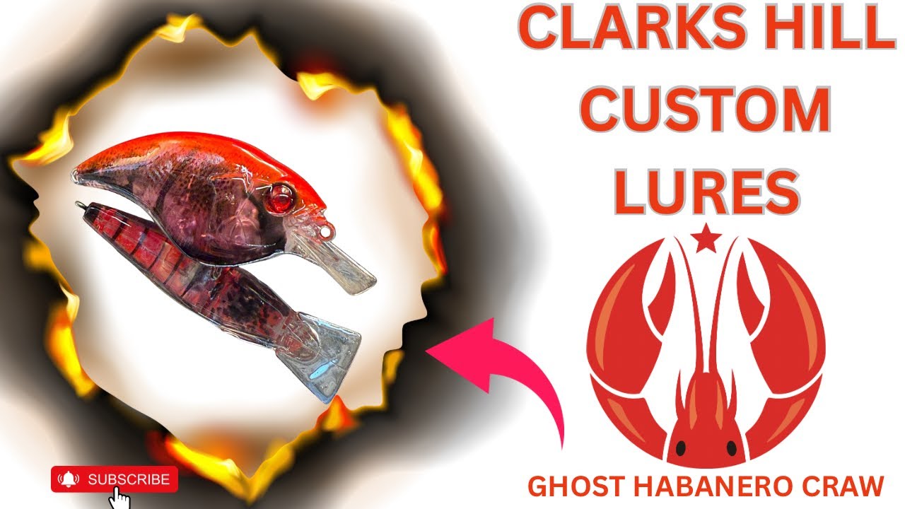 Advanced Lure Painting Techniques, Ghost Habanero Craw - YouTube