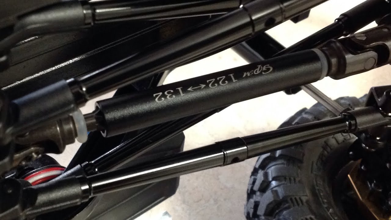 TRX4 CVD Driveshafts Upgrade (GPM Racing)Steel Adjustable Main Shafts