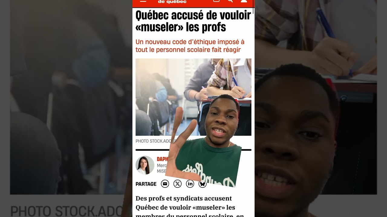 L’éducation est un enjeu au Québec 