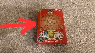 How to Play Cover Your Assets Card Game. Worth it?
