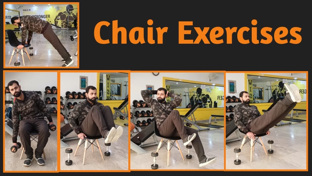 Chair Exercises .. weight loss anytime anywhere exercises YouTube