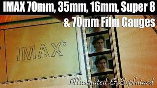 IMAX 70mm, 35mm, 16mm, Super 8 & 70mm FILM GAUGES  SIZE MATTERS!