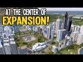 Mass Expansion at the Foot of the Mountain in Cities Skylines!