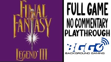 Final Fantasy Legend III Part 1 of 4 - Longplay - No Commentary
