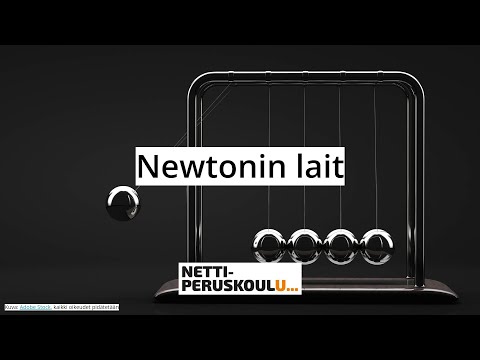 Video: Miten selität lapsille Newtonin toisen lain?