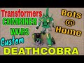 Botsathome transformers custom cw deathcobra w cobrabreast  gotbot true review number 738