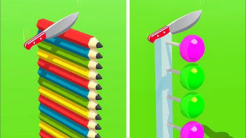 Slice It All Game! Satisfying and Relaxing ASMR Slicing Video NEW UPDATE