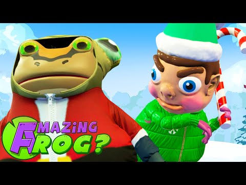 SANTA FROG vs EVIL ELF FROGS - Amazing Frog Part 200 | Pungence