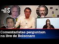 EXCLUSIVO: Entrevista durante a live de Jair Bolsonaro de 16/07/20