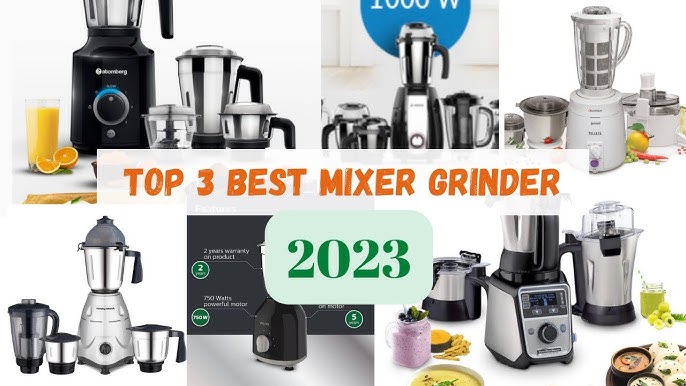 10 Best Mixer Grinder in India : A Buyer's Guide (January 2024