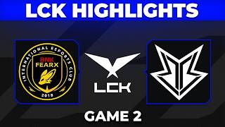 BFX vs BRO Higlights Game 2 | LCK 2026 | BNK FEARX vs OK BRION by Onivia