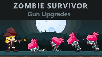 Scratch 3.0 Tutorial: Zombie Shooting Game | Gun Upgrades | Part 12