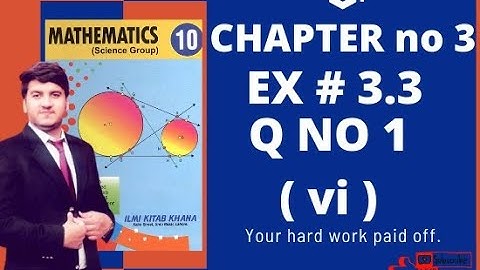 class 10th math chapter 3 exercise 3.3 question Q1 vi class 10 maths ncert solutions 10th in urdu