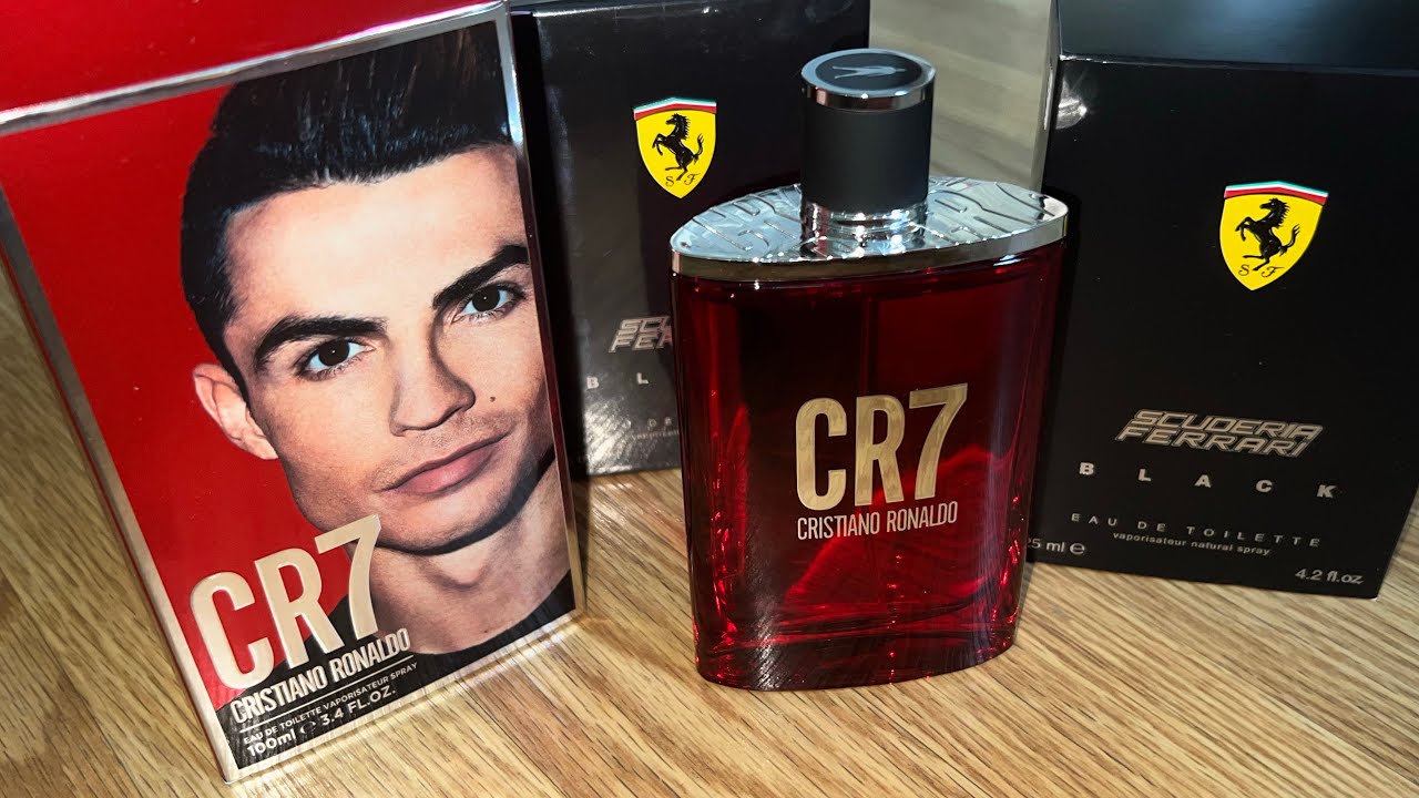 Cristiano Ronaldo Fragrance & Ferrari Scuderia Black Unboxing