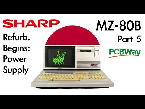 🇯🇵 Sharp MZ-80B: Part 5 (Refurb Begins) [#TCE0727] - YouTube