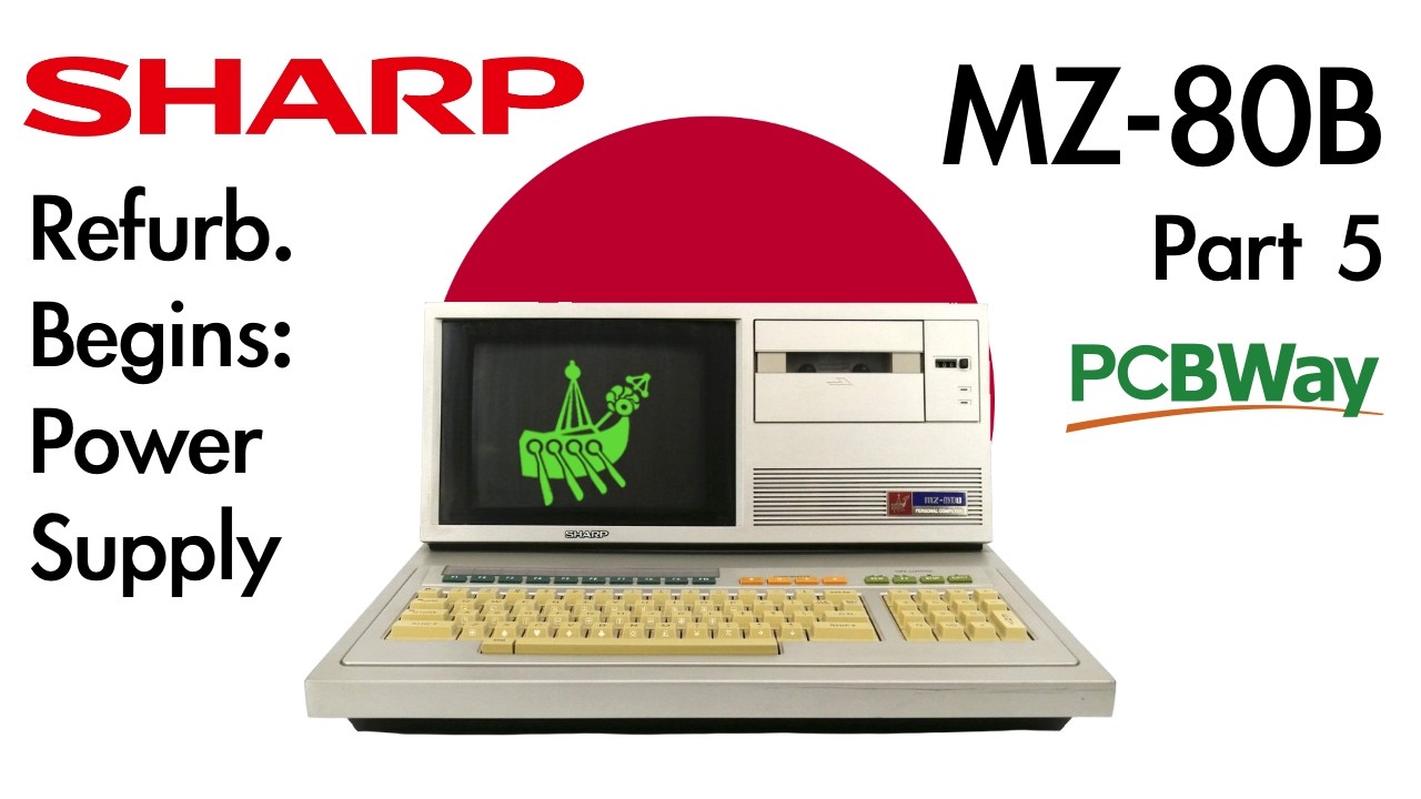 🇯🇵 Sharp MZ-80B: Part 5 (Refurb Begins) [#TCE0727] - YouTube