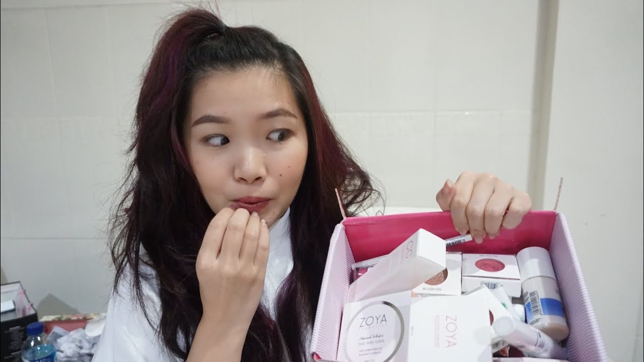 ZOYA Cosmetics Review And Haul Makeup HALAL Dan Murah YouTube