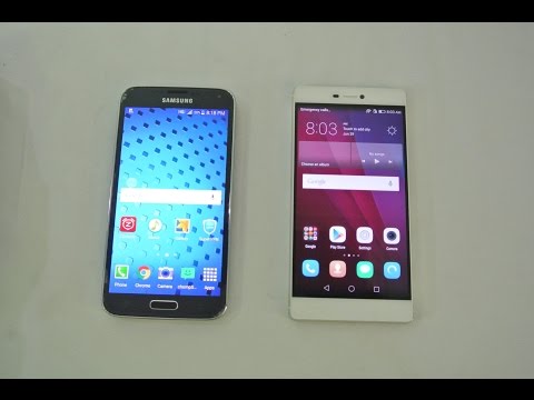 Huawei P8 vs Samsung Galaxy S5 - Full Comparison HD