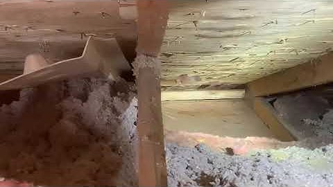 Cellulose On Top Of Fibreglass Insulation Problem