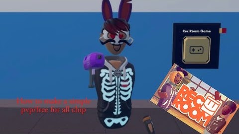 Rec Room— how to make a simple pvp chip/free for all using the game rules chip