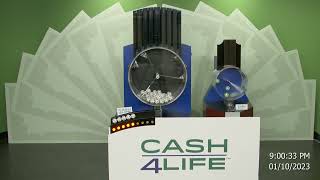 Cash4Life Drawing 01-10-2023