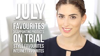JULY FAVOURITES & MONTHLY UPDATE | Lily Pebbles, mascara, balm, serum, facemask, eyeshadow