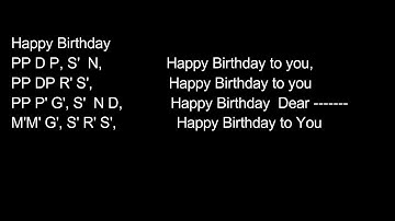 17b. Harmonica Basic Course ( lesson 17b ) Happy Birthday Part ii